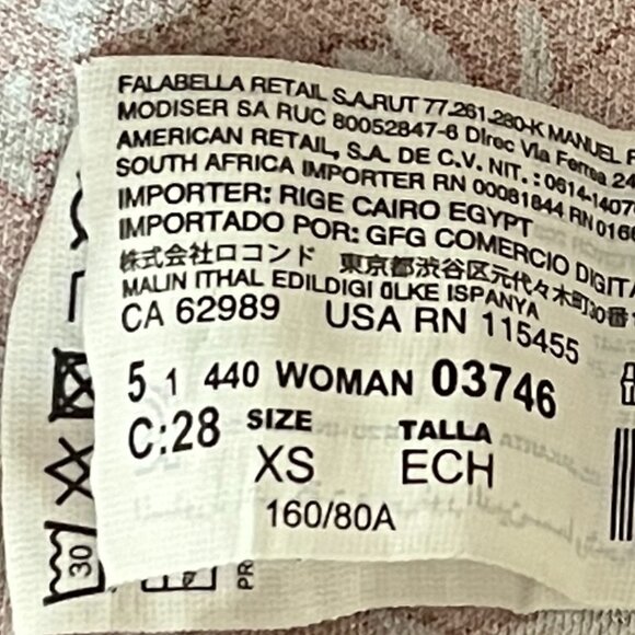 MNG Mango Red Floral V-Neck Mini Dress XS Boho Cottagecore Fall Chic Feminine - Picture 8 of 10